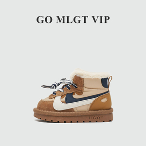 knackfuss童鞋洋气加绒保暖儿童雪地靴斯卡布罗童话64.90614人付款