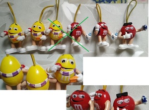 m豆/玛氏巧克力豆玩具 2012 妙趣挂件 美食/旅行 磨损多 单售/个