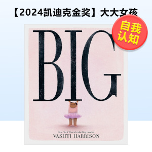 【预 售】【2024凯迪克金奖】大大女孩 BIG 英文儿童绘本Vashti Harrison著 Vashti Harrison Puffin Books(UK) 进口原版外版书籍