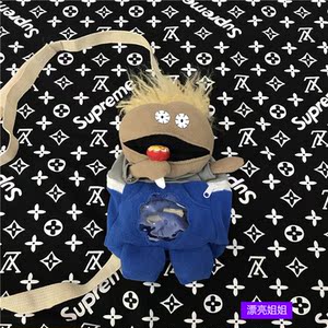 怀旧夯货 珍宝珠chuck查克公仔双肩单肩多用包袋 蹦迪小挎包