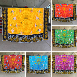 道教法衣金丝鹤高功法衣法袍仙鹤衣降衣百鹤衣道士服道袍男女通用