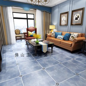 美式仿古砖600x600田园风别墅庭院花园防滑地板砖客厅带角花瓷砖