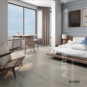 全瓷直边长条木地板地砖200X1200客厅卧室简约现代防滑木纹瓷砖