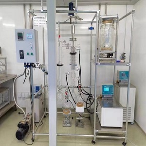 短程分子蒸馏仪刮板式蒸发器精油提纯油脂脱酸脱臭提供实验试机