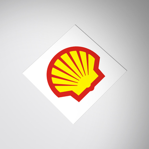 适用于shell壳牌润滑油车贴纸车贴花shell logo decal sticker