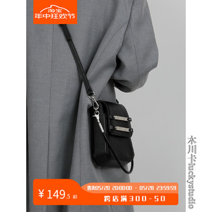 木川卡 原创设计复古手提包精致斜挎小包包手机包高级感单肩包