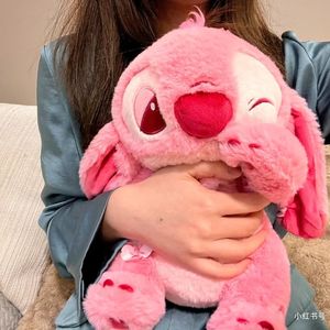 新款樱花物语系列粉红史迪仔玩偶睡觉抱枕毛绒公仔娃娃送女友礼物