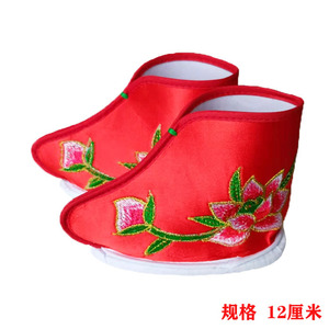 神像神仙贡奉观音菩萨鞋泰山奶奶妈祖老母鞋三寸金莲还愿鞋绣花鞋