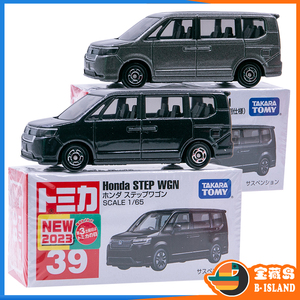 2023新车日本TOMICA多美卡合金车模型玩具本田Step MPV旅行车 #39
