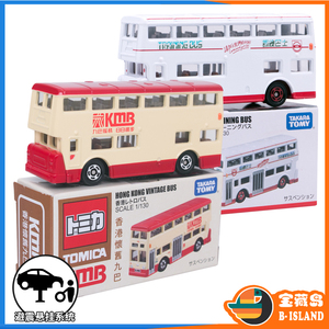 TOMICA多美卡仿真车模型玩具 香港限定 怀旧巴士 训练用小客车KMB