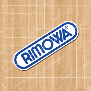 rimowa logo日默瓦拉杆箱旅行箱 笔记本吉他贴纸 不留残胶 045