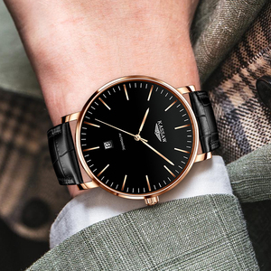 正品男士浪琴海手表十大名牌瑞士男表防水自动机械表超薄商务腕表