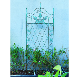 美式庭院铁线莲爬藤架植物花园网格支架户外月季阳台围栏攀爬花架