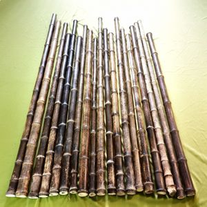 笛箫材料 安徽紫竹 不带根料 阴干调直 到手可做