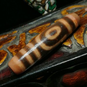 西藏朱砂血玉老二两眼天珠天然玛瑙勒子男女佛珠项链吊坠挂件配饰