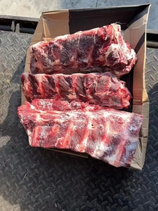 新鲜冷冻牛肩胛骨 50斤带肉 牛骨头  牛排骨 可加工 适合熬汤商用