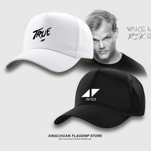 艾维奇a神时尚棒球帽欧美潮牌dj电音avicii遮阳韩版鸭舌帽可定制