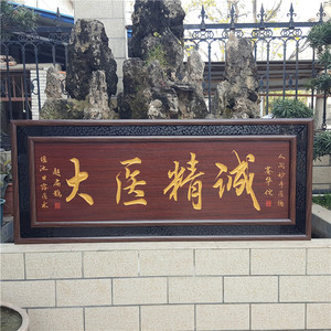 大医精诚牌匾