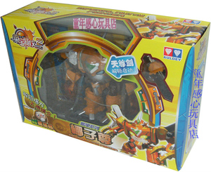 000人付款淘宝新款情怀玩具果宝特攻1代 拼装版爆裂王魔动王椰子尊