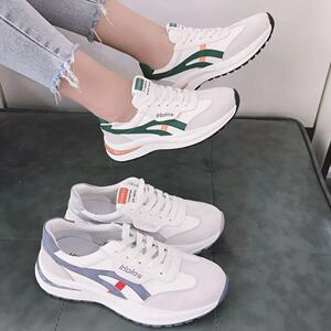 佰诗奴女2021秋季新款潮ins百搭超火真皮舒适运动休闲鞋468142177