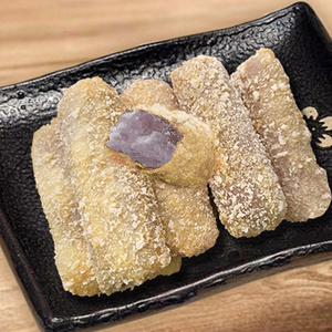 潮汕手工芋泥卷餐厅酒店大排档宴席甜点油炸点心20条香芋卷小吃