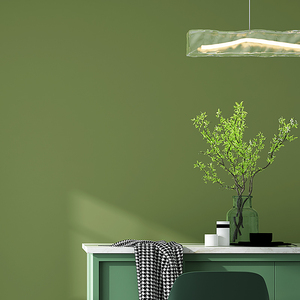 莫兰迪绿色墙纸草绿豆绿卧室背景墙深绿复古绿牛油果绿壁纸无纺布