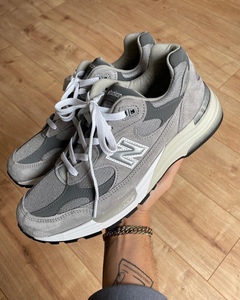 新款包邮nb美产992gr余文乐复古潮流cityboy慢跑993gl运动系带鞋