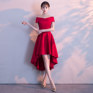 敬酒服短裙优雅