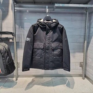 特步谢霆锋同款羽绒服2021冬季新款保暖连帽休闲棉衣979429190101