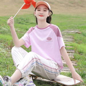 13岁女孩春装短袖