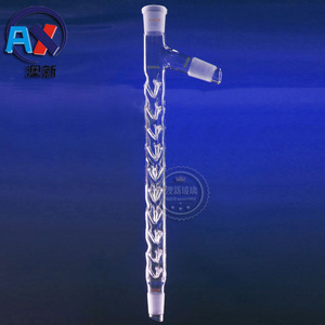 刺形蒸馏柱500mm/24*24*24 垂刺型分馏柱 刺形分馏管具上支管塞