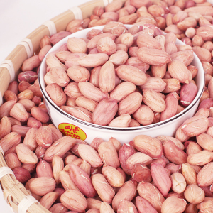 新花生米沂蒙农家自种鲁花花生仁人工精选红皮大粒食用山东大花生