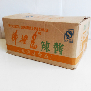 正宗烧烤酱东北大连棒棰岛辣酱蒜蓉辣酱100克1袋,100袋1箱包邮