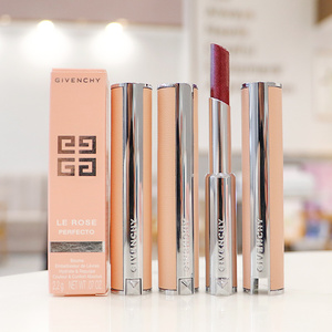 givenchy纪梵希小粉皮口红变色润唇膏粉色小羊皮01细管301限量302