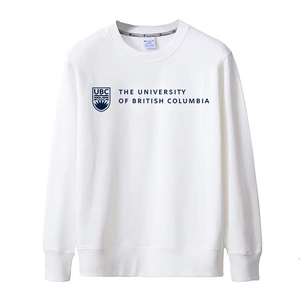 ubc英属哥伦比亚大学卑诗大学纪念衫春秋季薄款衣服套头卫衣