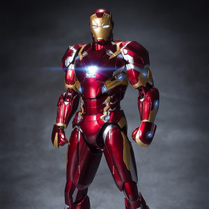 复仇者联盟钢铁侠mk46可动手办模型人偶美国队长3内战玩具礼物shf