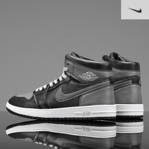 官网正版耐克aj板鞋男鞋休闲运动鞋高帮影子灰空军一号男款潮流春