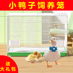 柯尔鸭专用笼子养小鸭子的笼子装芦丁鸡小鸡家用室内大号别墅笼子