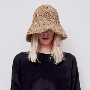 代购直邮 clyde 海草编织 水桶帽草帽盆帽 帽檐可折叠 百搭度假