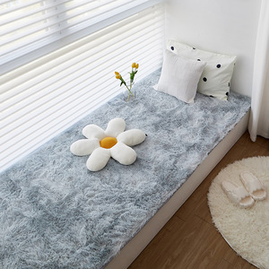 毛绒飘窗垫阳台垫子窗台垫2023新款网红窗户垫毛绒绒漂台窗垫毯子