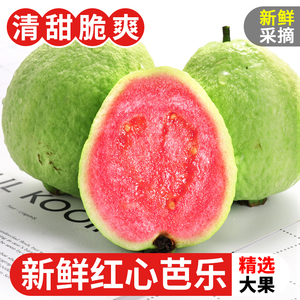 广西红心芭乐番石榴特产9斤新鲜水果巴乐果红肉潘石榴应当季包邮