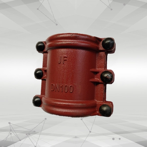 dn100铸铁哈夫节堵漏器快速接头200-300四寸适用外径114毫米管道