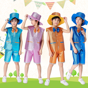 环保衣服手工男童