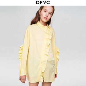 00820121易淘宝dfvc春装新款时尚剪花七分袖女