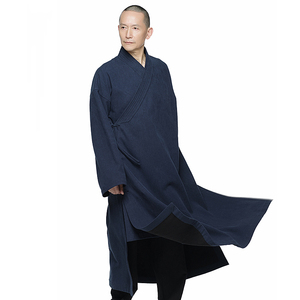 妙演心空中国风禅修春季男装复古长袍原创中式长衫大褂民族服装75