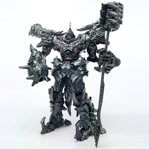 现货黑曼巴钢索ls05变形玩具金刚电影合金放大版ss恐龙机器人模型