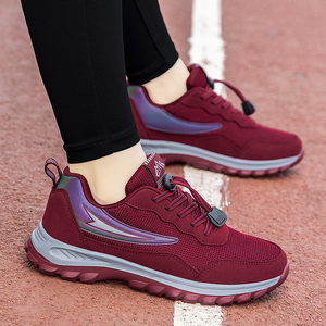 老人鞋女春季妈妈鞋春秋软底防滑中老年健步鞋中年女士运动休闲鞋