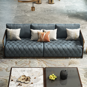 新中式设计师家具现代轻奢全实木龙凤檀木高档别墅沙发客厅大户型