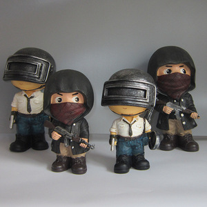 绝地求生q版公仔手办玩具刺激战场手游吃鸡人物模型摆件生日礼物