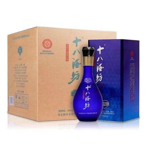 十八酒坊蓝钻V6 40度480ml*4瓶整箱 衡水老白干香型白酒 河北特产